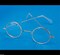 Rubie's ROUND EYE GLASSES Wire Frame Granny Hippie Costume Accessory